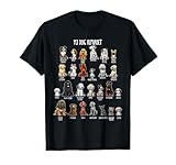 Dog-Alphabet - Tipos de perros Camiseta
