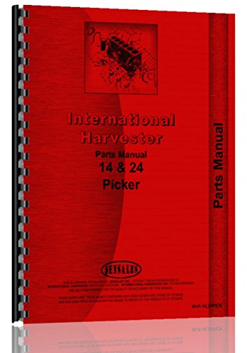 Parts Manual International Harvester 2-M 2-ME Corn Picker