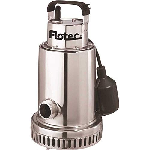 Flotec 3/4 Hp Stainless Steel Submersible Sump Pump Fpss5700A #TOP19
