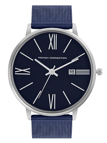 French Connection Spring-Summer 2023 Analog Blue Dial Mens Watch-FCN00048E (B0C6GVY7B1) Amazon Price History, Amazon Price Tracker