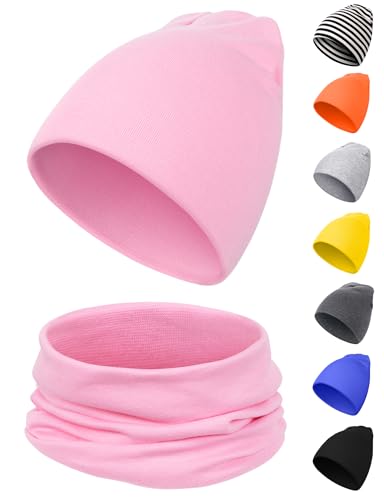 Kiiwah Set Sciarpa e Cappello Bambina, Morbido Berretto Bambina Invernale
