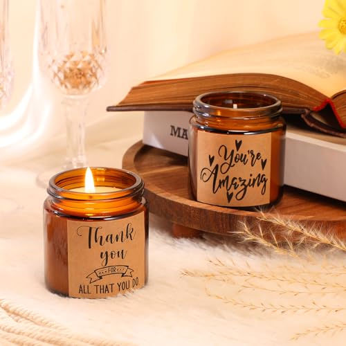 10-Jars-Thank-You-Gift-Candles-35-oz-Employee-Appreciation-Gifts-Bulk-Soy-Wax-Jar-Inspirational-Candle-Thank-You-Gifts-for-Coworkers-Employee-Women-Secretaries-Teacher-VolunteersAmber