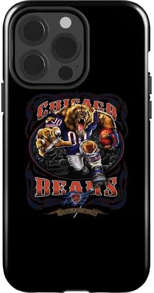 Skinit Impact Phone Case Compatible with iPhone 14 Pro - Officially Licensed NFL Chicago Bears Large Logo Design