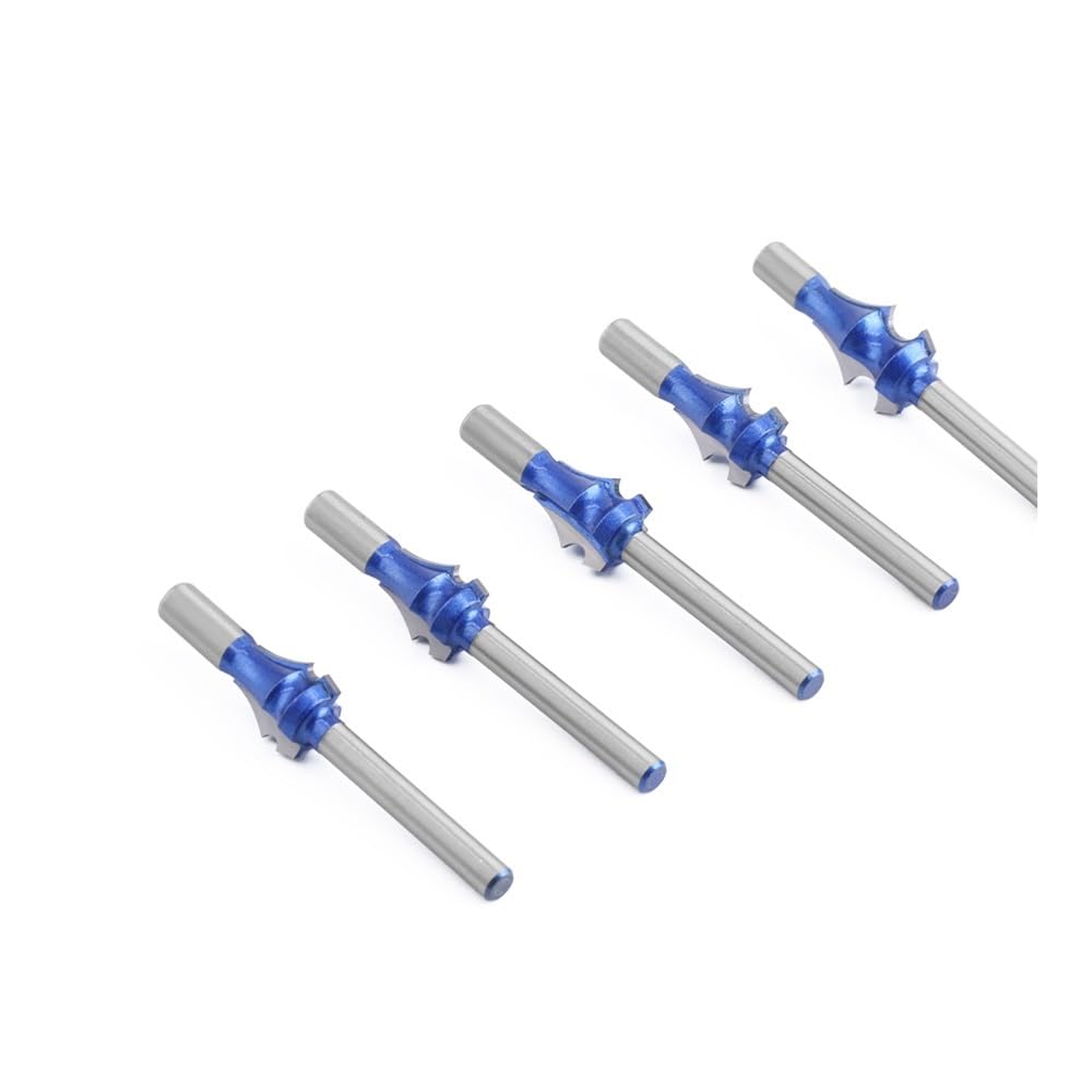 6mm 1/4 Shank Frez do rysowania węglików spiekanych Wysokiej jakości zestaw bitów wolframowych do frezu do obróbki drewna(No bearing 6mm)