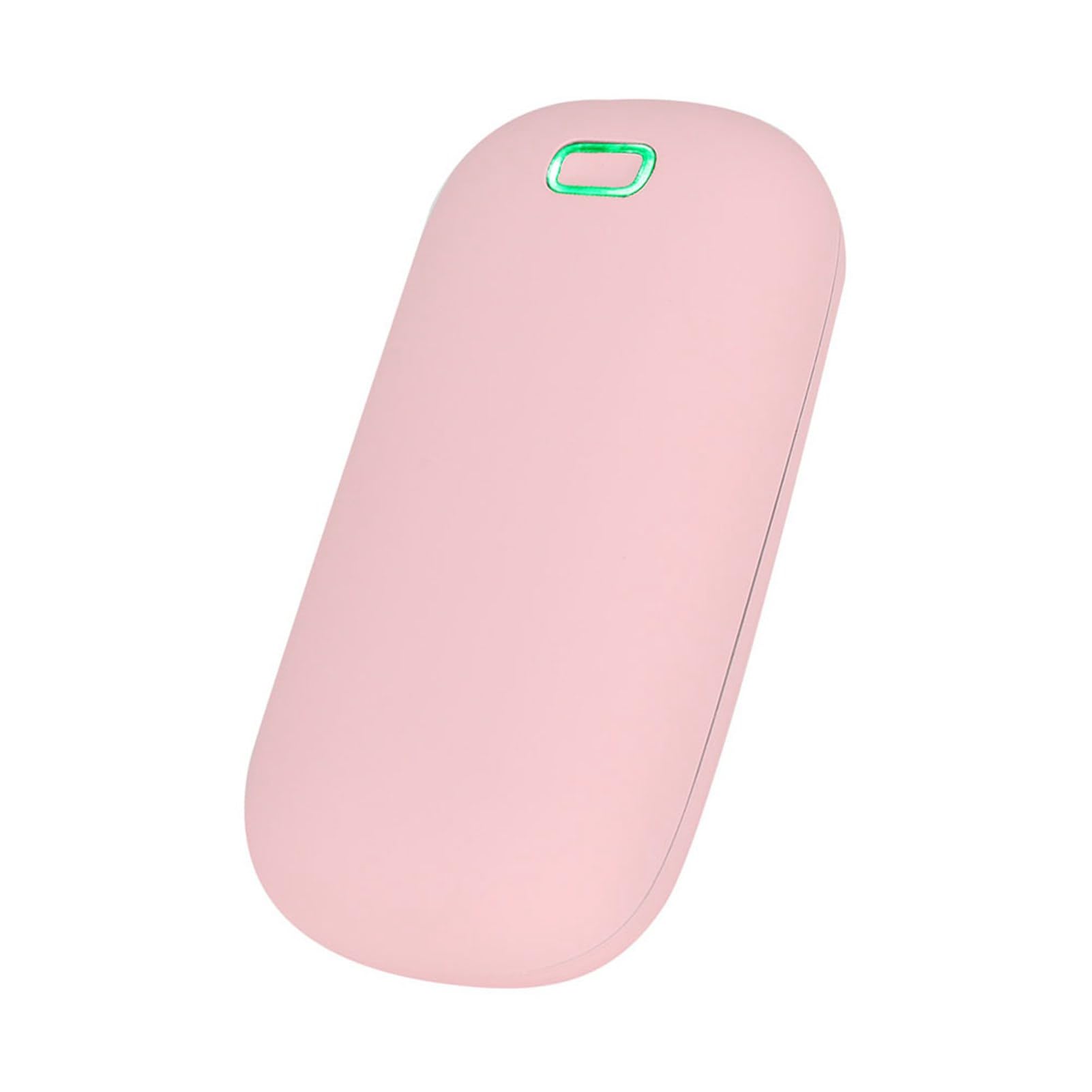 Mini scaldamani elettrico termostatico portatile con ricarica USB su entrambi i lati, scaldamani ricaricabile per ufficio, casa, uso esterno, calore di 4 ore con corpo in ABS morbido al tatto