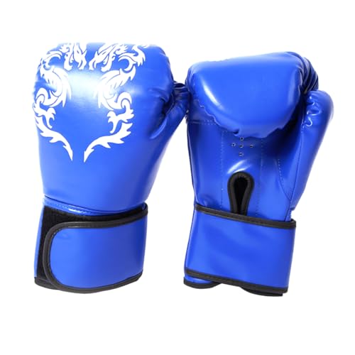 TOYANDONA 1 Par De De Lucha Libre De Poliuretano De Boxeo De De Entrenamiento De Boxeo Azules
