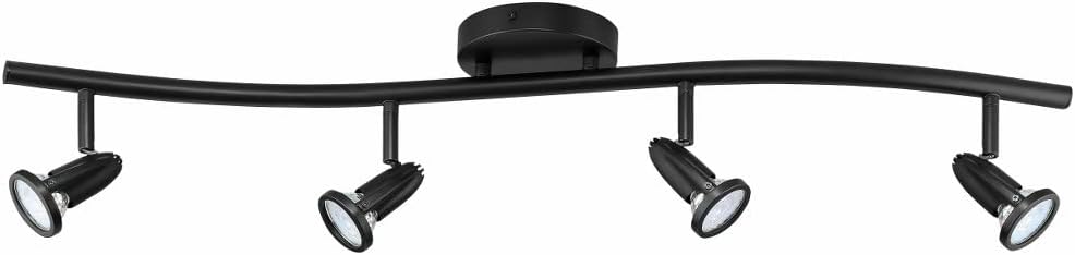 Access Lighting - HI Access 52204LEDDLP-BL Transitional LED Wall or Ceiling Spotlight Bar from Cobra Collection in Black Finish, 33.00 inches