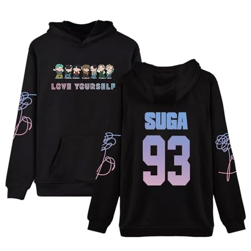 Dolpind Women Hoodie SUGA Jimin Jungkook V Rap Jhope Jin Hoodie Love Yourself Hoodie Sweatershirt Sweater