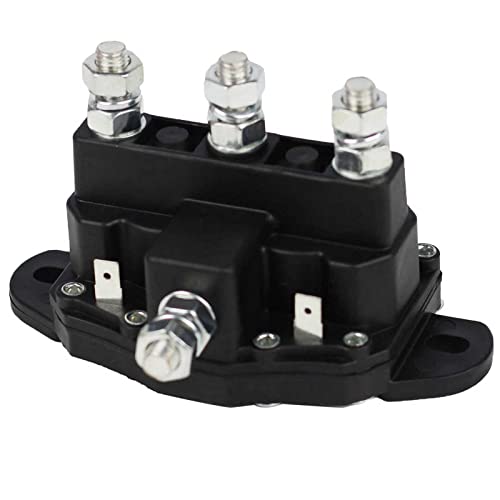 gradora Winch Motor Reversing Solenoid 12V DC Contactor Relay Switch Intermittent Duty 6 Terminals 214-1211A11-06 214-1231-A11
