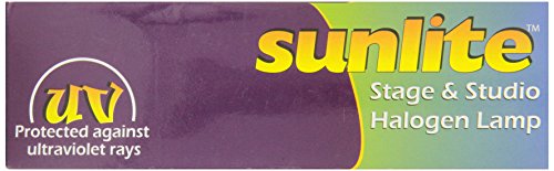 Sunlite Fel 1000W/T6/120V/Cl/G9.5 1000-Watt 120-Volt Bi-Pin Based Stage And Studio T6 Bulb, Clear #TOP1