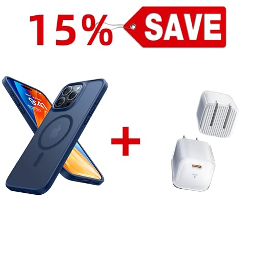 TORRAS Low Temp 30W USB C Charger & Magnetic Case — Buy Together to Save 15%