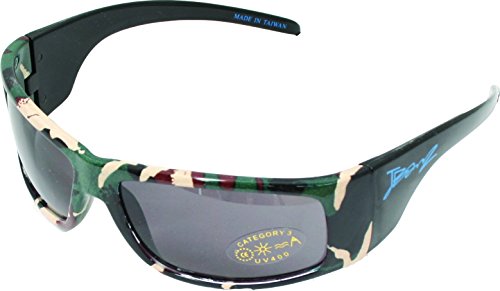 Baby Banz Girls Jbanz Sunglasses, Green Camo, 4 #TOP30