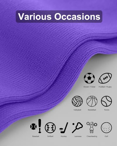 Image of APTESOL Knee High Sport Soccer Baseball Socks for Youth Boys Girls (1 /3 /5 Pairs)