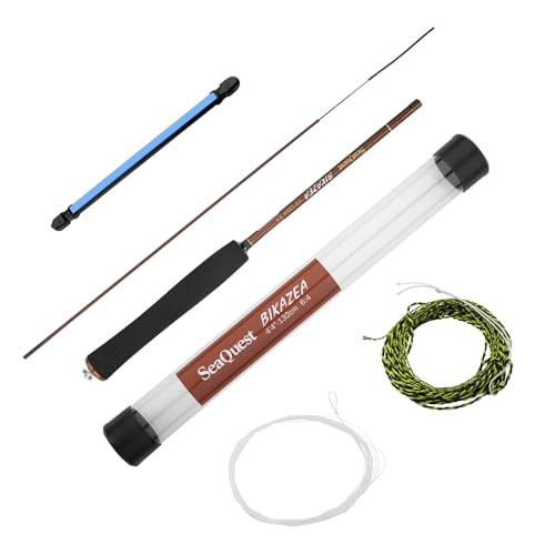 SeaQuest BIKAZEA 4'4" Tenkara Fishing Rod 132cm BIKAZEA 4'4"