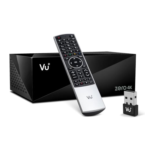 VU+ Zero 4K BT 1x DVB-S2X Multistream Tuner Linux Receiver UHD 2160p