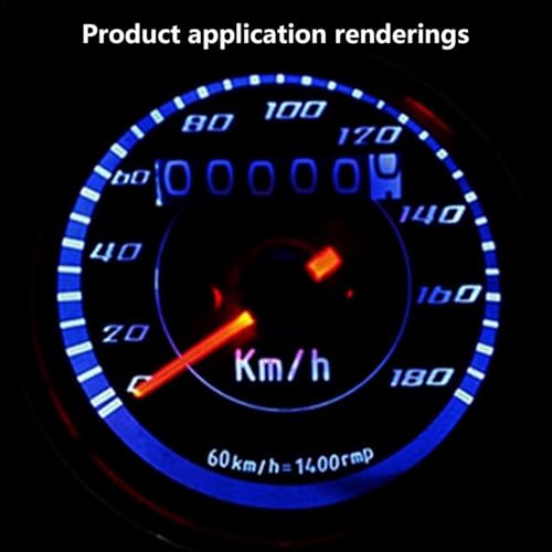 Compteur kilométrique pour moto rétro universel 12W avec accessoires
