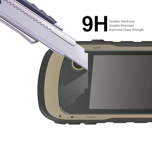 (2 Pack) Supershieldz for Garmin eTrex 10, 20, 20x, 22x, 30, 30x, 32x Tempered Glass Screen Protector, Anti Scratch, Bubble Free