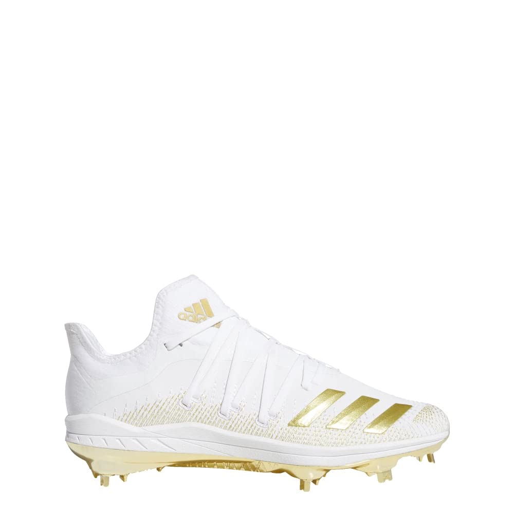 adidas Afterburner 6 Cleats Men's, White, Size 12