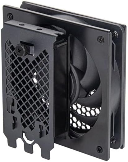 External Cooling Fan Adapter Bracket Black