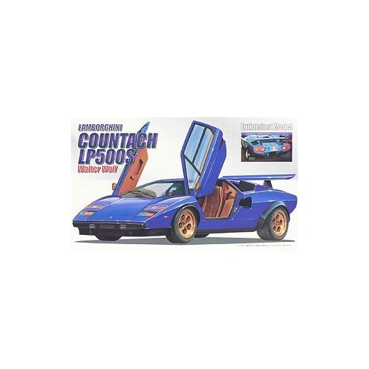 1/24 Enthusiast Model Series 33 LP500S Countach Walter Wolf (japan import)