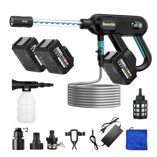 Ikewzbk Cordless Pressure Washer for Versatile Cleaning
