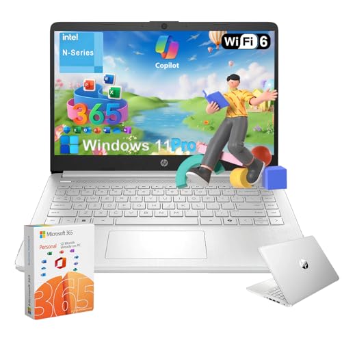 HP 2025 14' Everyday Laptop for Student & Business -...