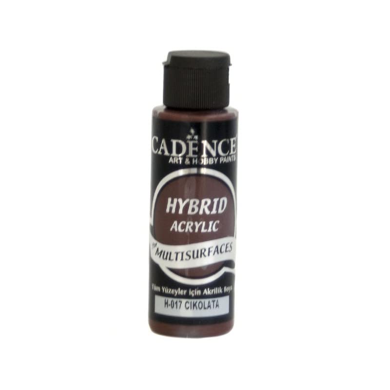 Cadence Pintura Acrílica Multisuperficie Hybrid Chocolate Ref. H017