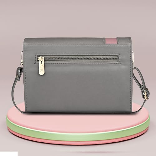 Image of ALSU Women's trendy Sling Bag | handbag | purse | crossbody bag| deattachable straps | adjustable straps |card slots side bag| phone pocket