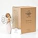 Willow Tree with affection Angel, I Love Our Friendship, Gift to Celebrate Loving Pets and Cat Lovers, Sculpted Hand-Painted Figurine