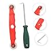 DOITOOL Screen Replacement Tools Window Screen Kit and Remover Hook Random Color