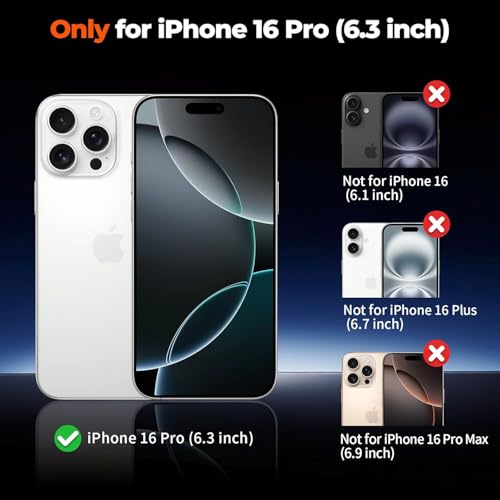 Image of AIBEX Protective OStand Case Compatible for Apple iPhone 16 MagSafe Compatible | Slim Back Cover with Camera Lens Protection, Strong Magnetic Support & Anti-Slip Grip | Military Grade Drop Protection
