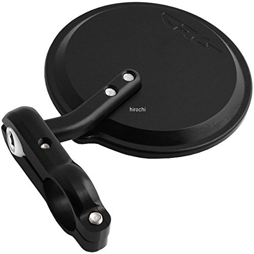 Amazon | シーアールジー CRG バーエンド ミラー 3インチラウンド 黒