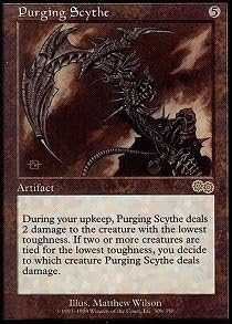Magic The Gathering - Purging Scythe - Urza's Saga