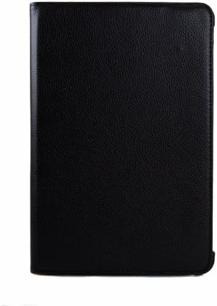 GMYLE® Black 360 Degree Rotating PU leather Folio Stand Case Cover for tablet Galaxy Tab 1 2 10.1" P7510 P5100 With Vertical and Horizontal Multi Angle Stand