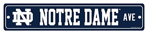 WinCraft NCAA Notre Dame Fighting Irish Street Sign