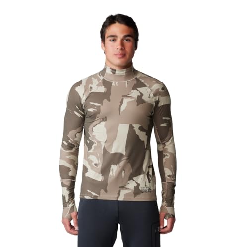 Mountain Hardwear Butter M Mockneck évite les irritations et le froid en rando