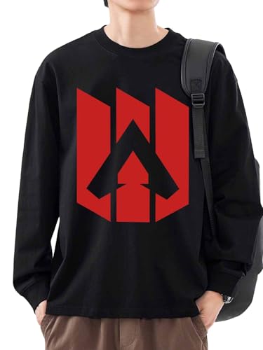 [ORANGE T] Apex Legends �G�[�y�b�N�X���W�F���Y T�V���c �����Y ���� �g���[�i�[ �l�C �g�b�v�X �N���[�l�b�N �J�W���A�� ������� �l�C ���K�� ���� �_�炩�� 100%�� �j�����p �傫���T�C�Y ���{�� 2XL