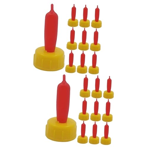 PHENOFICE 24 Pcs Lamb Pacifier Sheep Nipple Lamb Nursing Bottles Pacifier Lamb Milk Drink Nipples Pacifiers for Milk Bottle Pig Milk Bottles Pacifier Lamb Feeding Milk Bottles Pacifier