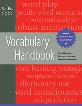 Paperback Vocabulary Handbook For All Educators... Book