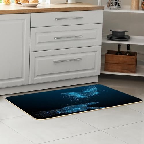 Tapis de sol absorbant et lavable en polyester pour sécuriser votre cuisine - 7
