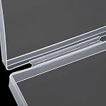 Tebery 24 Pack Blank Playing Card Case Clear Card Deck Box Snaps Closed, Empty Plastic Storage Box Holder for Bank Cards, Business Cards, Game Card