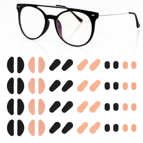 Fukaisu 24 Pairs Anti-Slip EVA Foam Nose Pads for Glasses, S