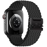 Ya en manzanajugosa.com: Un Clic Correa Trenzadas para Apple Watch Ultra 3/2 49/46/45/44/42/41/40/38mm Hombre Mujer,Correas Nailon Elástica Pulsera Cierre de paracaídas Sport Loop para iWatch 11 10 9 8 7 6 5 4 3 SE 3/2