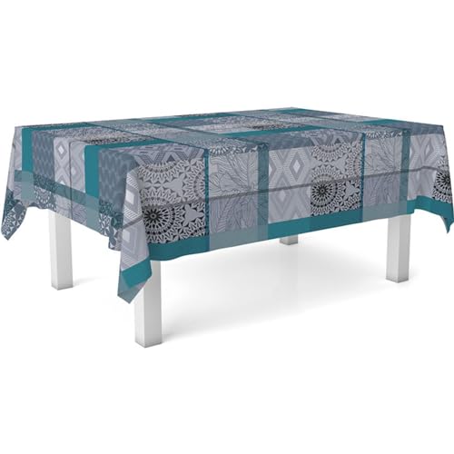 ECOMMERC3 | Mantel Hule Mesa Rectangular Tamaño 100x140 cm Estilo, Durabilidad y Fácil Limpieza para tu Mesa - Mantel Hule Antimanchas e Impermeable