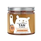 Golden Goddess Tanning Gummies - mit Lutein, Astaxanthin, Vitamin C, E, D, Beta-Carotin & Kupfer...
