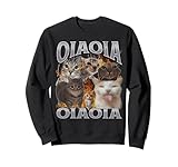 grafica bootleg meme di oia oia funny cat felpa