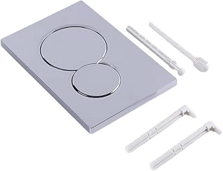 Jayruit Dual Flush Plate, For Geberit Sigma01 Chrome Dual Flush Plate for Concealed Cisterns 115.770.21.5 Chrome