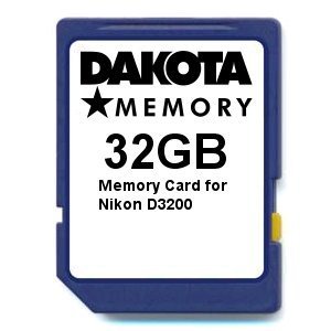 Preisvergleich Produktbild 32GB Memory Card for Nikon D3200