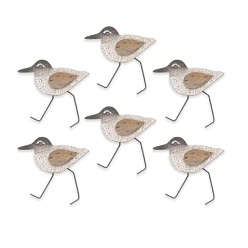 T.I. Design Sandpipers Set of Six (Beach Junk)