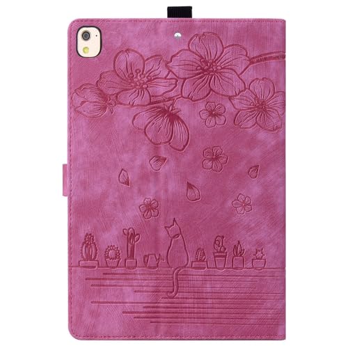 Smart Case iPad 10.2 Rose Rouge - Rabat Flip Cover et Stand Multi-Angle